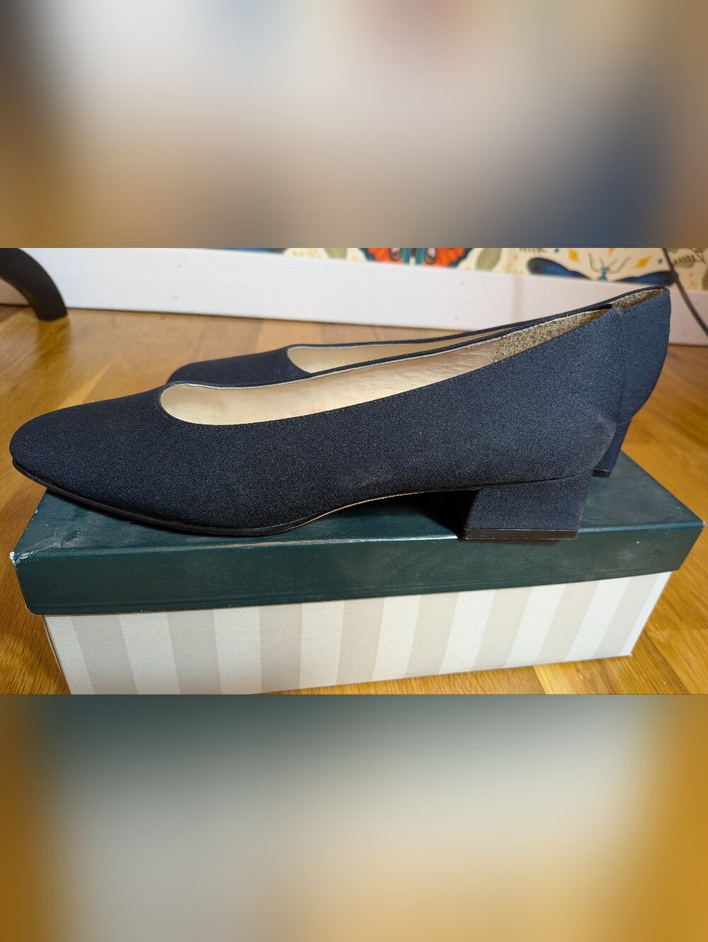 Vintage Naturalizer Clayton1 Indigo Pumps - Picture 2 of 10